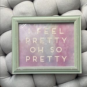 ❌TEMPORARILY UNAVAILABLE❌ Green Framed Inspirational Wall Art